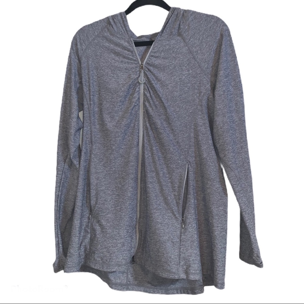 Athleta Heather Vitamin Sea Jacket Size Large